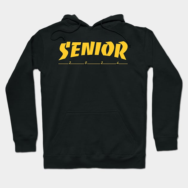 Senior 2024 Hoodie by SERVASTEAK